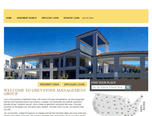 Tablet Screenshot of gmgapts.com